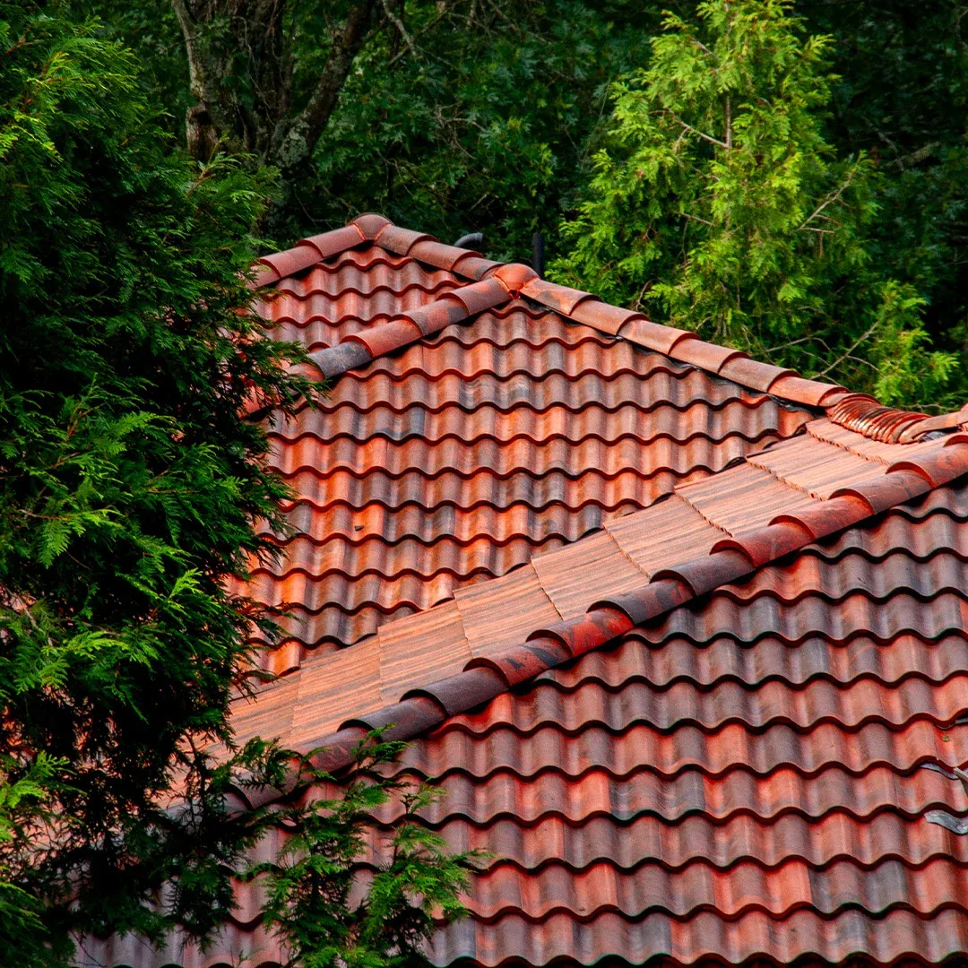 Brava Spanish Barrel Tile in Aged Mission color