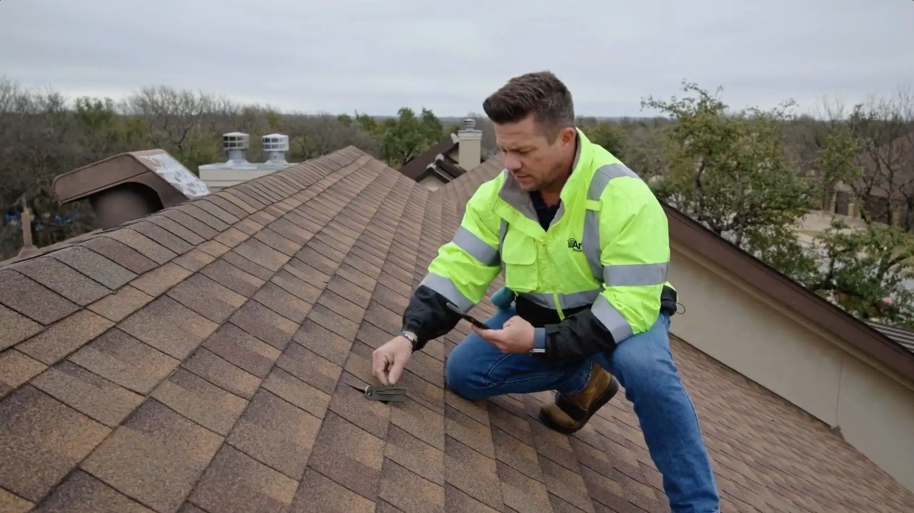 Roof repair in Georgetown
