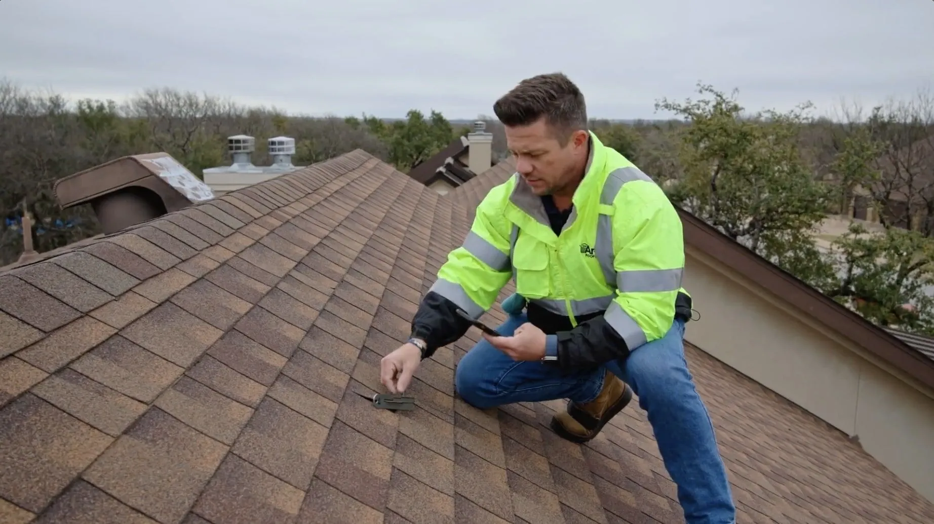Roof repair in Georgetown