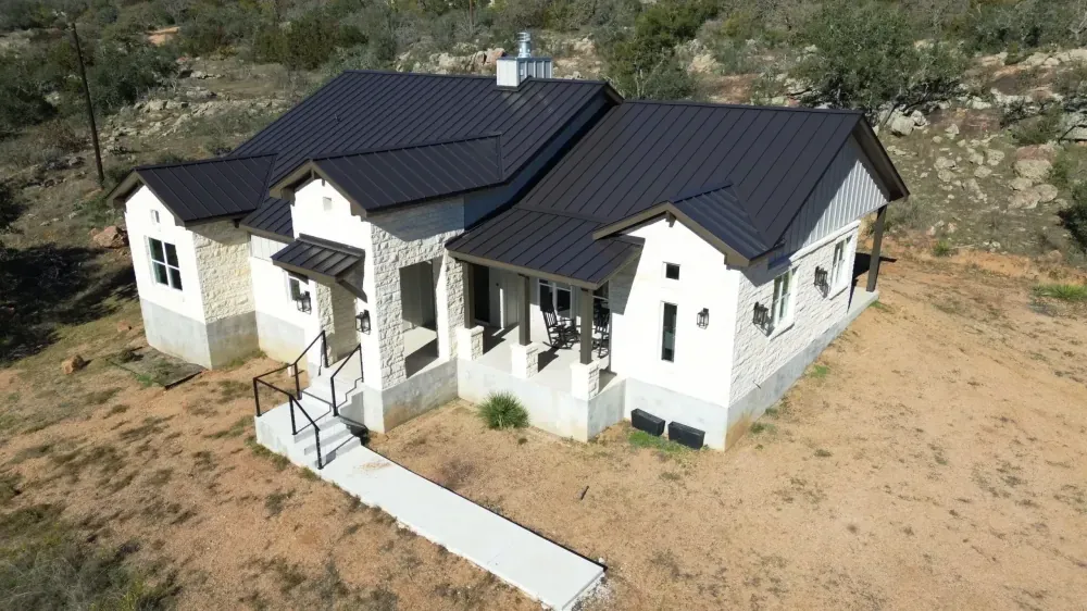 Slate roofing